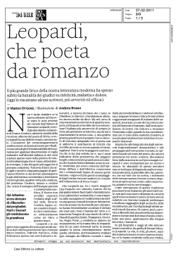 Dalla rassegna stampa. Domenica (Il sole24ore) 27.02.11