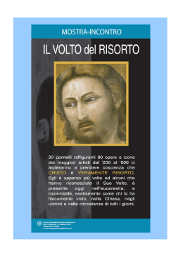 Il Volto del Risorto: catalogo - w.ccdepassamonti.it indirizzo e