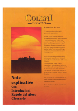 Note - Giochinscatola.it