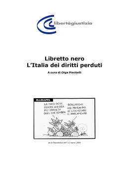 il documento - La Repubblica.it