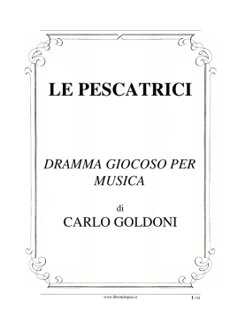 Il testo in PDF - Libretti d`opera italiani