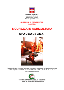 Spaccalegna - Istituto per le Macchine Agricole e Movimento Terra