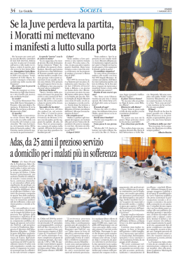 Se la Juve perdeva la partita, i Moratti mi mettevano i