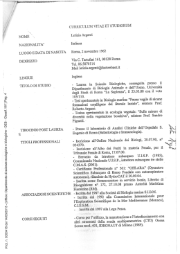 NOME - Universit&agrave; degli Studi della Tuscia