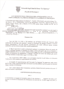 ` `.ì Università degl`i Siua`i di Roma “La Sapienza.”