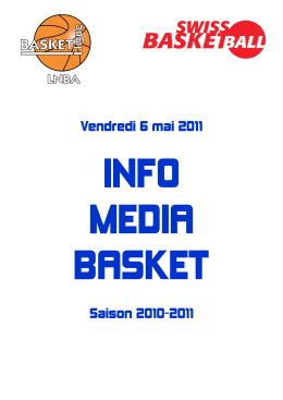 Vendredi 6 mai 2011 Saison 2010-2011 - 1-2-3-4-5