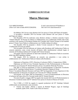 Curriculum vitae
