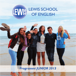 Lewis School of English logo