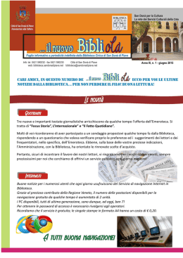 L`ultima - Biblioteca Civica di San Donà di Piave
