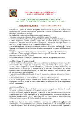 Manifesto 12 13 - Università degli Studi di Messina