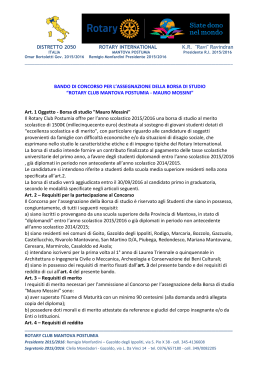 Borsa di studio - Ufficio scolastico regionale per la Lombardia
