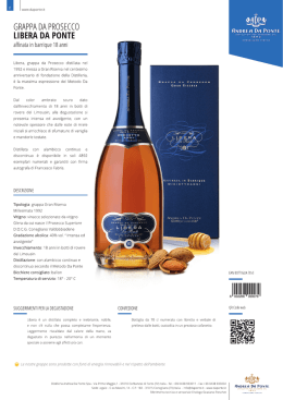 scarica scheda tecnica - Distilleria Andrea Da Ponte