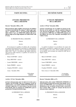 Deliberazione 29 novembre 2004, n. 4385.