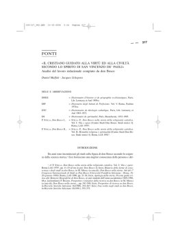 &laquo;Il Cristiano guidato alla virt&ugrave; ed alla civilt&agrave; secondo lo spirito di San
