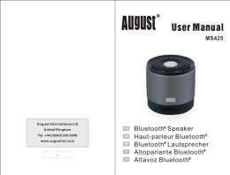 Bluetooth Speaker Haut-parleur Bluetooth Bluetooth Lautsprecher