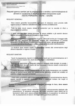 Requisiti - Comune di Casalgrande