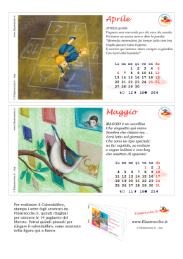 Scarica e stampa il pdf