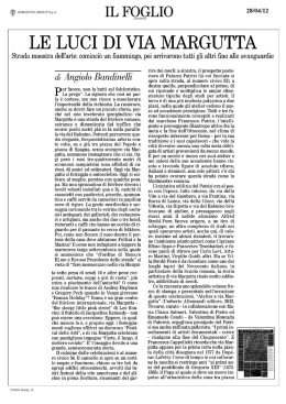 le luci di via margutta