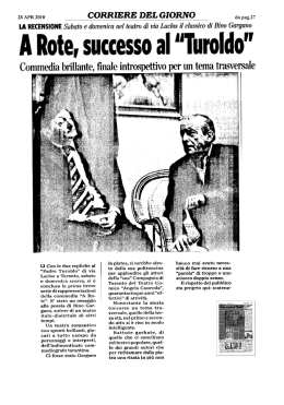Stampa Rassegna (26 pagine)