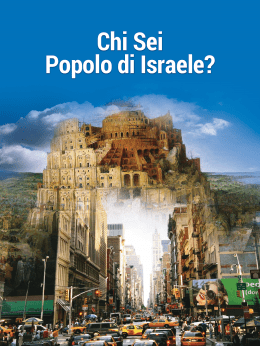 Chi Sei Popolo di Israele Editorial