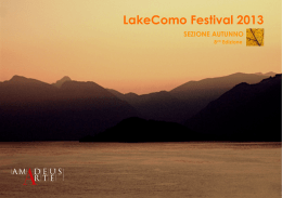 LakeComo Festival 2013
