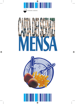 Carta Mensa.indd - Comune di Siena