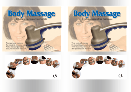 Istruzioni Body Massage