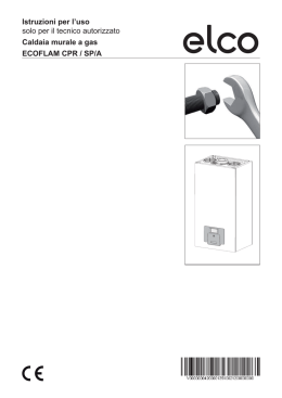 Manuale di installazione ECOFLAM24