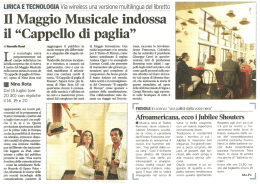 Il Maggio Musicale indossa