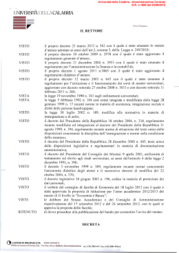 unnersit&agrave; [ [llacalabria