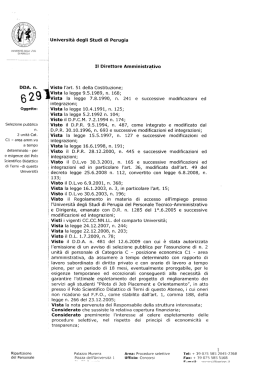 accounts.unipg>it - Università degli Studi di Perugia