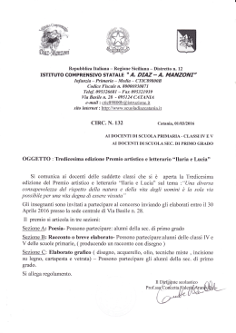 circ. 132 premio Ilaria e Lucia