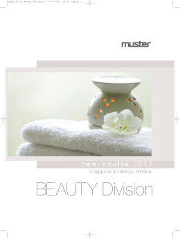 Beauty Division - Muster e Dikson