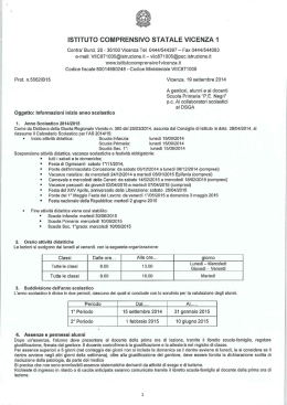 P.E. Negri - istituto comprensivo 1 vicenza