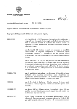 Page 1 REGI&Ouml;N&Euml; AUTONOMA DELLA SARDEGNA ASH. N&ordm; 7