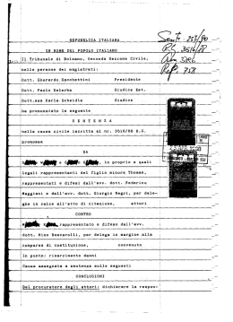 Testo della sentenza
