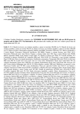 Scarica l`avviso di vendita - Istituto Vendite Giudiziarie Treviso
