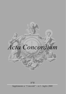 luglio - Accademia dei Concordi
