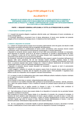 DLgs 81/08 (allegati 5 e 6)