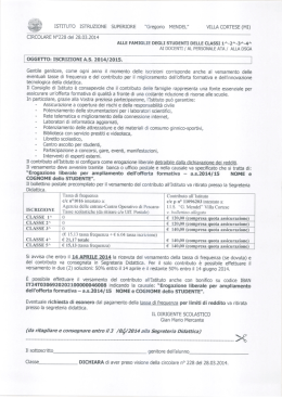 ISIIIUTO ISTRUZIONE SUPERIORE &ldquo;Gregorio MENDEL&rdquo; VILLA