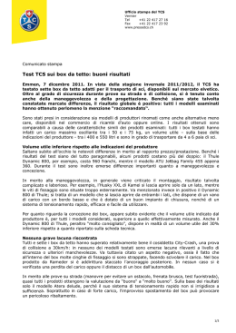 Test TCS S sui box x da tett to: buoni i risultat ti
