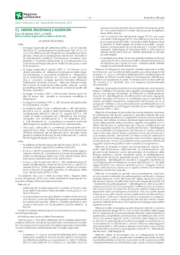 n.10031 Nuovi indirizzi Regionali in materia di tirocini