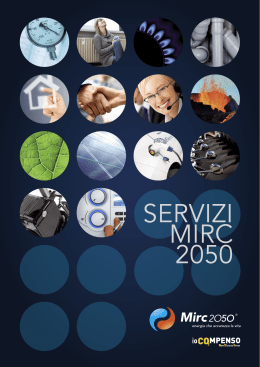 Brochure Servizi Mirc 2050