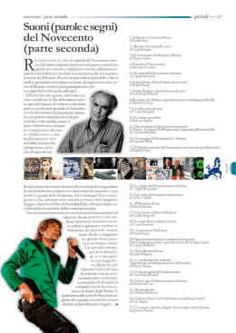 Speciale Novecento