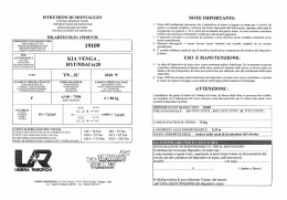 istruzioni di montaggio fitting instructions instructions de montage