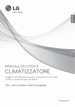 Manuale Tecnico LG Art Cool Stylist