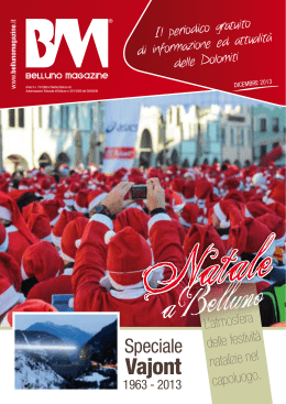 Dicembre 2013 - Belluno Magazine
