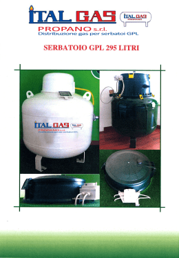 Serbatoio GPL 295 Litri
