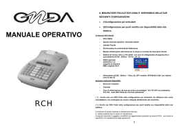 MANUALE OPERATIVO - FalcoPos Ipad Version