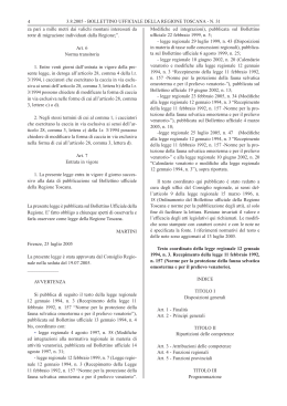 Legge Regionale 12 Gennaio 1994,n.3